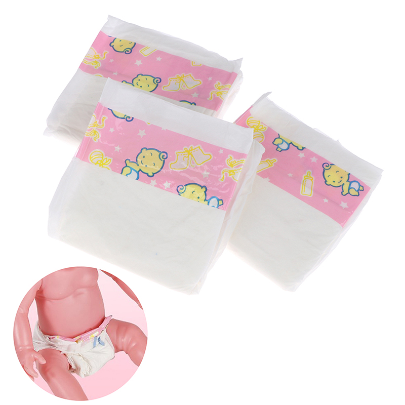 3pcs Diaper Pants Wear for Dol - Cloth Diaper Insert review and price